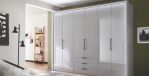 MONACO 2000 1612 19 KGrau FKT FTS 300cm 3SK Fr.Gl.Kgrau Griffe Schiefer PPT mit uml.LED Bel