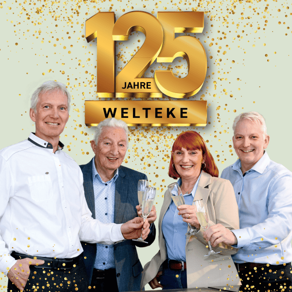 125 Jahre Jubiläumsmotiv Möbelhaus Welteke