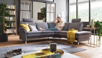graue Couch