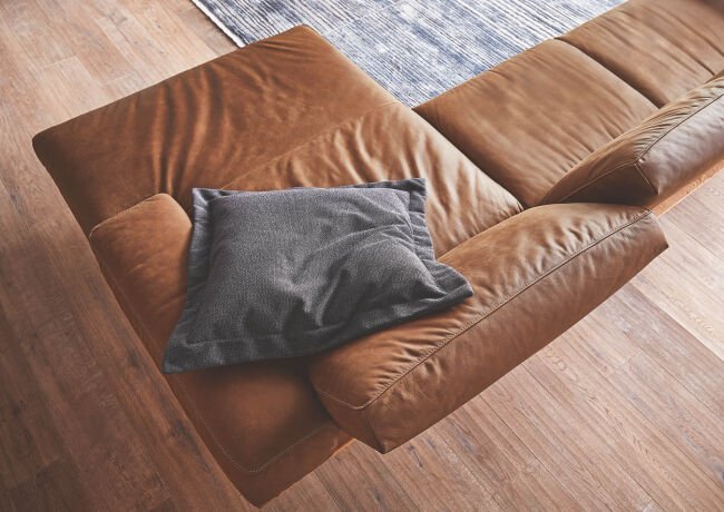 braune Couch